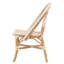 Chaise d'appoint Breylyn en beige / brun