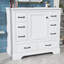 Base de meuble-lavabo 36 po seulement - Six tiroirs avec séparateur multifonctionnel et tablette réglable-1208097434
