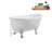 57.5'' x 29.5'' Soaking Acrylic Bathtub-83636127-83636123