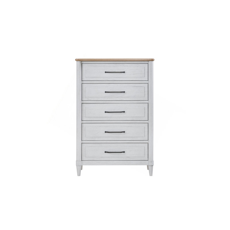 Petite commode et commode, Blanc