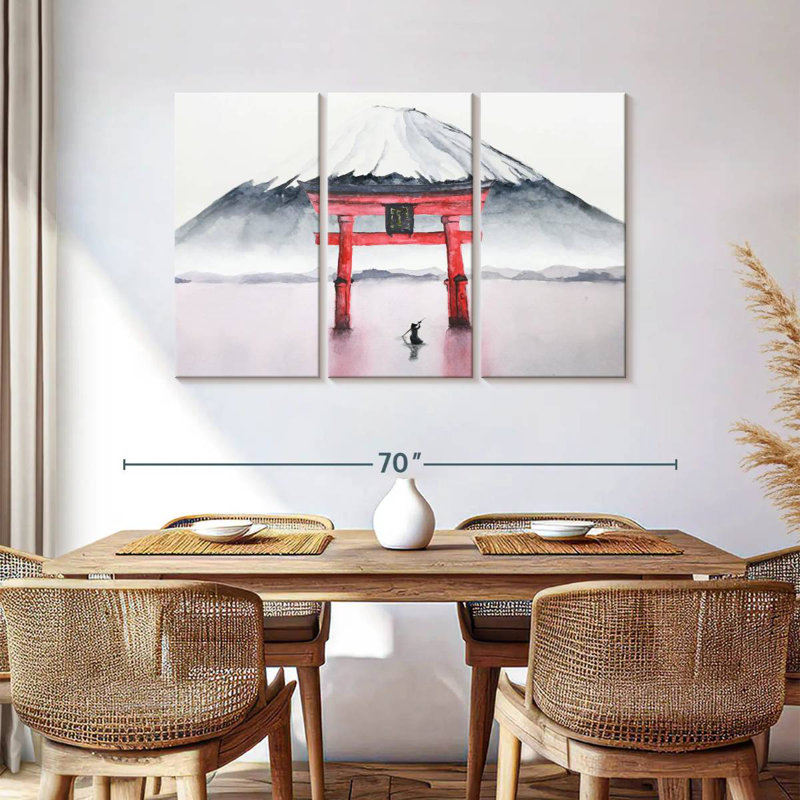 Porte Lilie Mont Fuji Torii, H 36 po x l 57 po