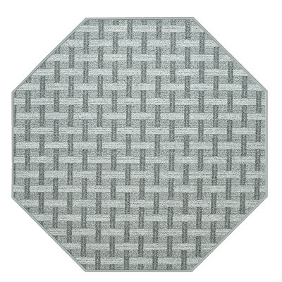 Dareus Indoor/Outdoor Commercial Color Rug - Gray