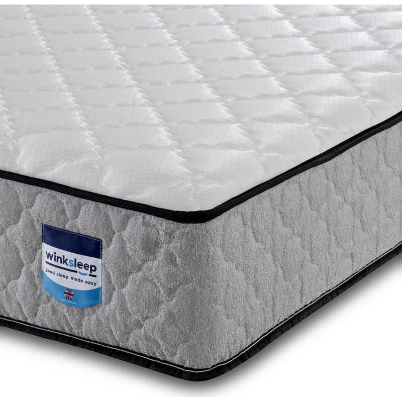 Winksleep  Medium-Firm Open Coil Mattress -Comfortable Supportive Mattress , Small Double (4')