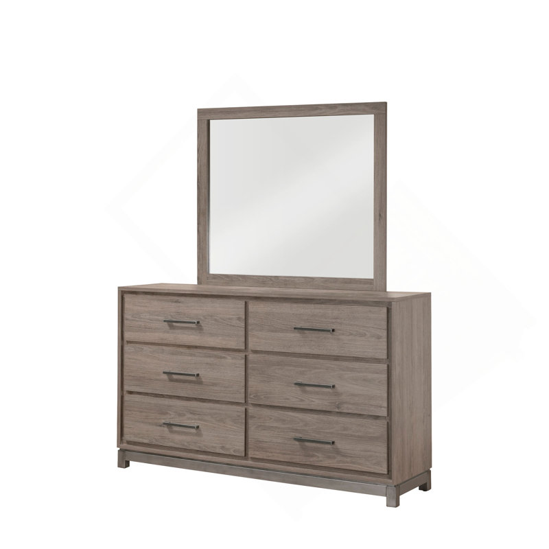 Commode de rangement contemporaine 1 pièce avec poignée en métal