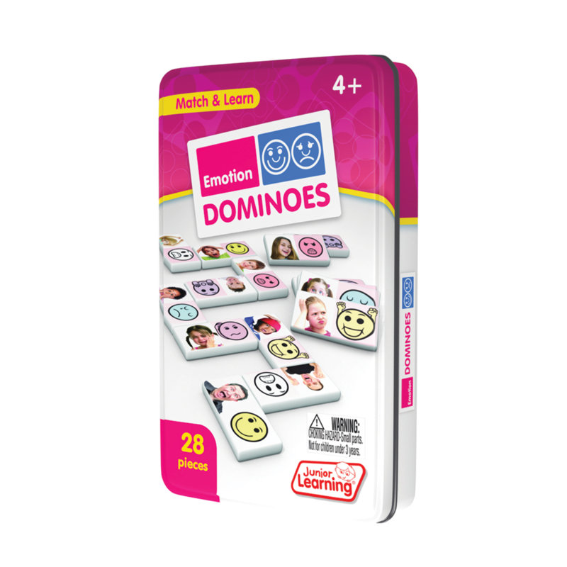 Junior Learning Emotions Dominoes Match & Learn Educational Learning Game