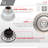 STYLISH 3.5 inch Stainless Steel Kitchen Sink Strainer with Removable Basket