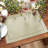 Kapellen Eyelet Punched Border Fabric Placemat-584758228