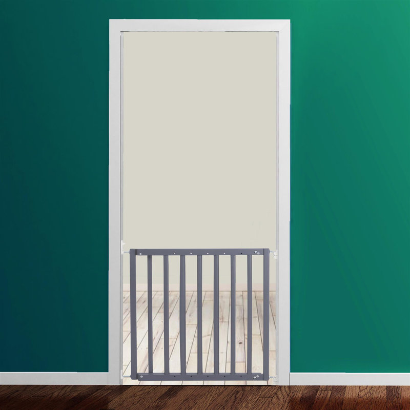 Odebolt Wood Pet Gate Accessory, Grey Wood