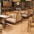 Faux Leather Upholstered Bench