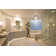 Marble Bullnose Tile Trim in Bianco Gioia