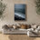 Art mural encadré, rétro, antique et classique pour chambre à coucher - 16 po x 24 po