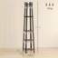 Metal Freestanding 8 - Hook Coat Rack-1396232761