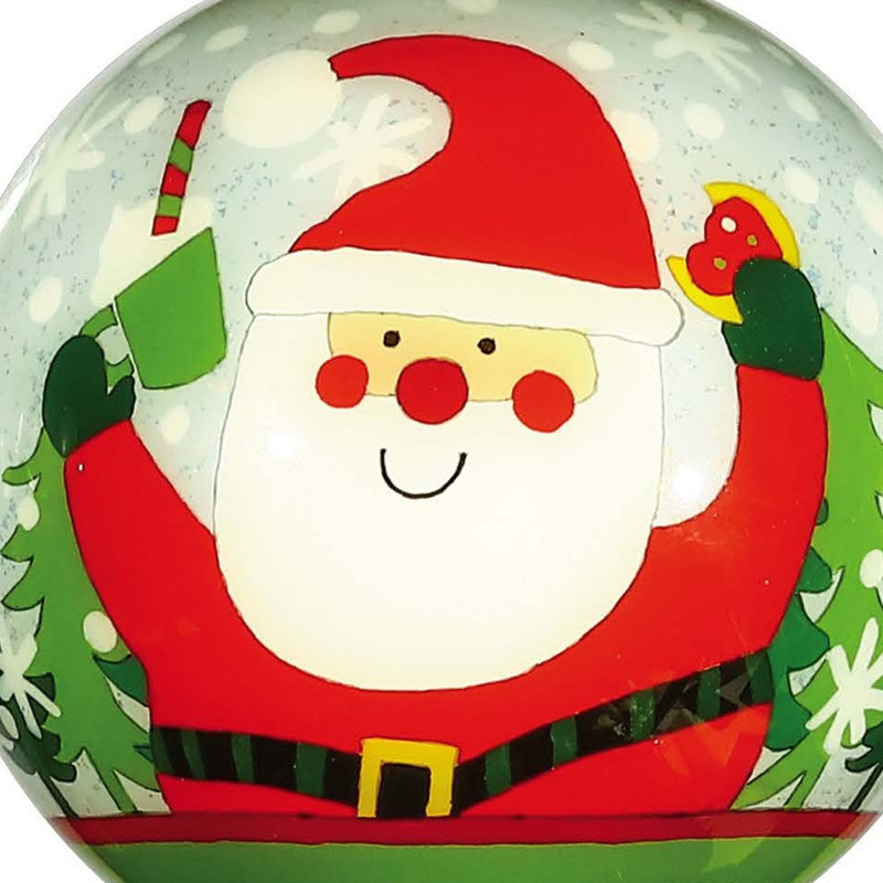 Ornement boule festive scintillante