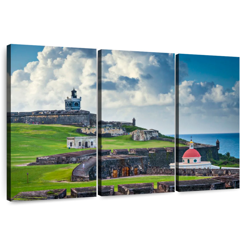 Sebbie San Felipe Del Morro Fort, 24" H x 38" W