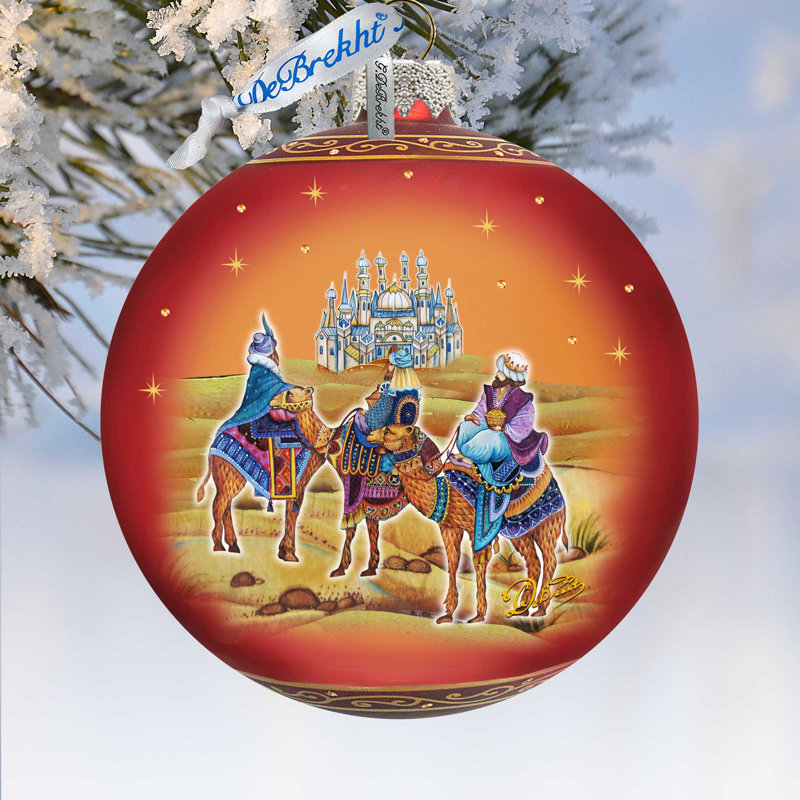 5.5'' Glass Ball Ornament
