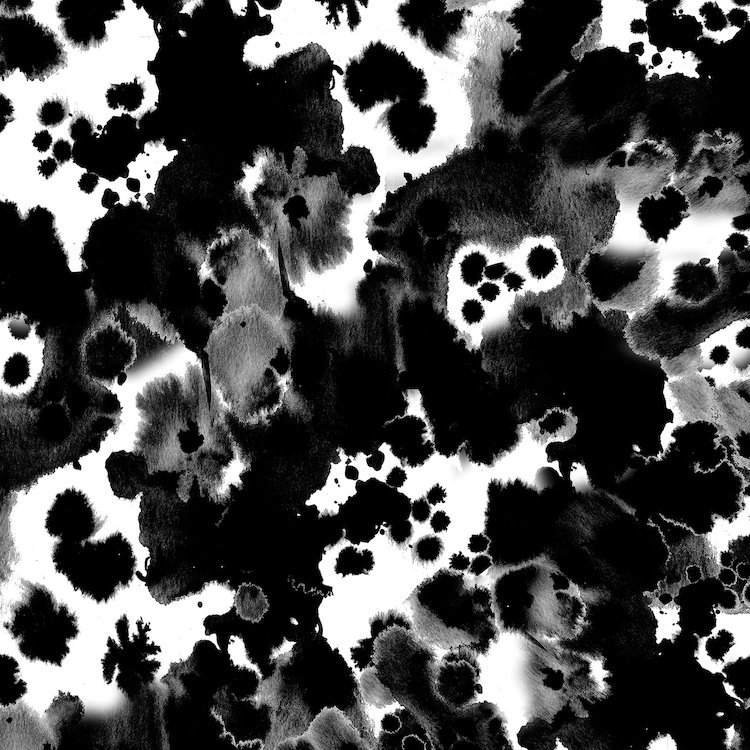 « blaire b&w », impression sur toile, H 48 po x l 48 po x P 1,5 po, Toile tendue