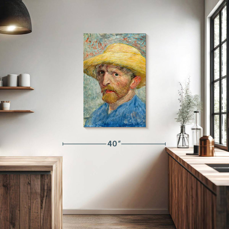 Self Portrait II 1887, 36" H x 24" W