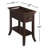 Solid + Manufactured Wood Traditional Tray Edge End Table-53643821