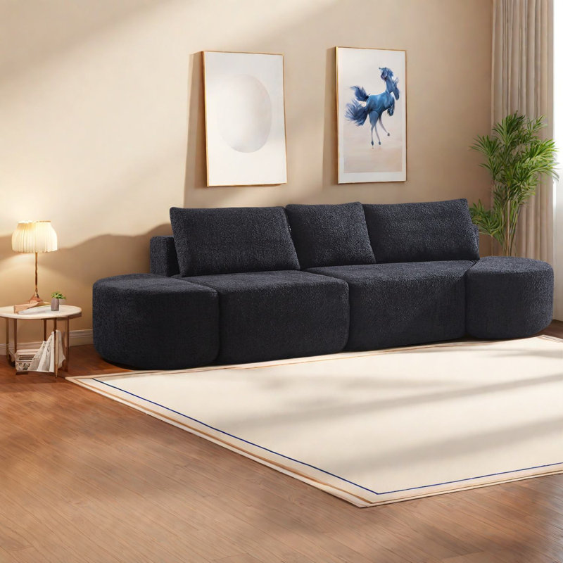 Versatile Modular Sofas, Chenille Fabric, Contemporary Style For Home
