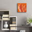  «Grenade» par Erin Clark, art mural en verre acrylique, 12 po x 12 po