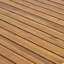 Table d'extérieur en bois 69 po - Finition pour une expérience délicieuse avec une détente supérieure