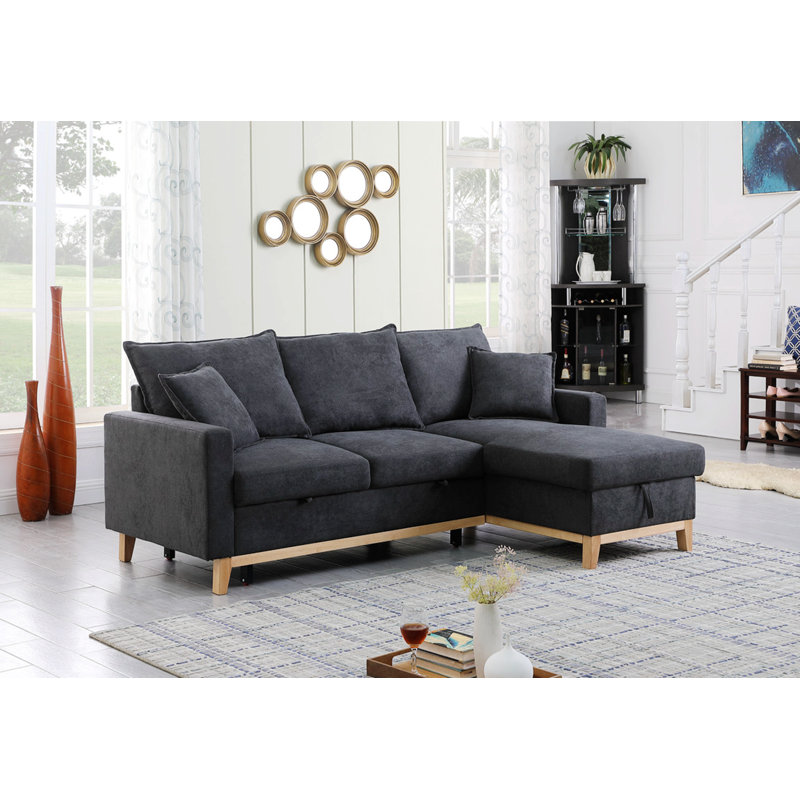 Julme Upholstered 56.9'' Sleeper Sofa
