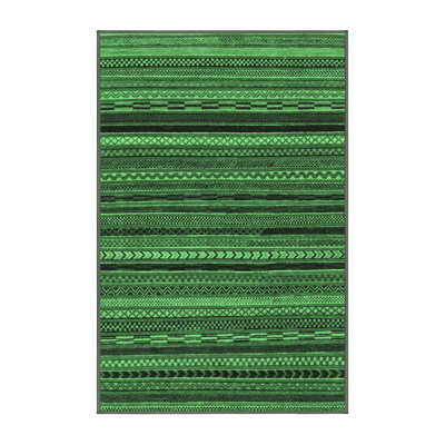 Ketrin Washable Geometric Indoor Rug