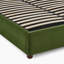 Mabelle Upholstered Ottoman Bed Frame - Bold Curved Headboard Design   -1400924009-1400924011