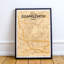 Guangzhou City Map - No Frame Print-890631458