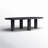 Table basse ovale en bois massif Toriano-102742070