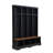 Practical Hall Tree with Hooks, Bench and Compartments, Ideal for Entryway Organization and Home Decor Enhancement-1814170804