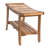 Ripley EcoDecors, Solid Wood Rectangular Shower Bench With Shelf-756535222-786942808