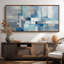 Art mural sur toile abstrait bleu extra large bleu gris-1753628172-1753628174