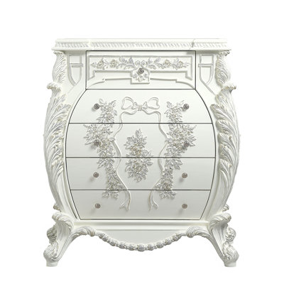 Commode blanche antique