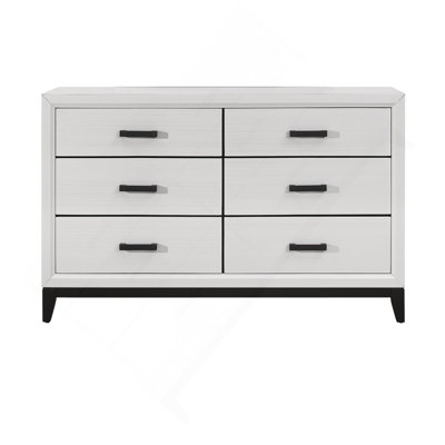 Commode côtière moderne à 6 tiroirs