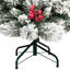 Full Flocked Fairfield Fir Artificial Christmas Tree - 4.5' -Unlit