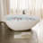 59" X 30.75" Solid Surface Stone Resin Freestanding Soaking Bathtub-101933336