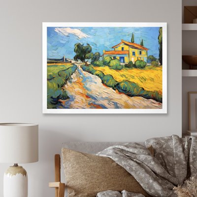 " Vangogh The Yellow House In Arles III "