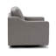 Fauteuil pivotant en cuir Thirsk