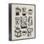 "Coffee Coffee", "Divers" Brews, giclée encadrée, conception par JJ Design House LLC-117115865-117115863