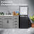 3.5 Cubic Feet Garage Ready Chest Freezer with Adjustable Temperature Controls