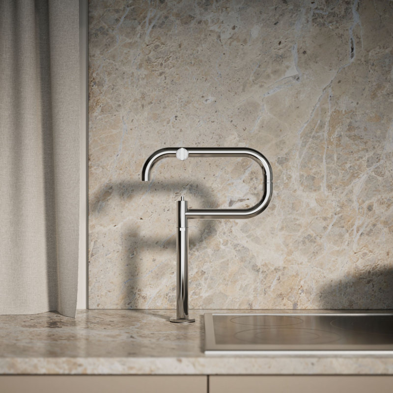 Components® Deck-Mount Pot Filler, Polished Chrome