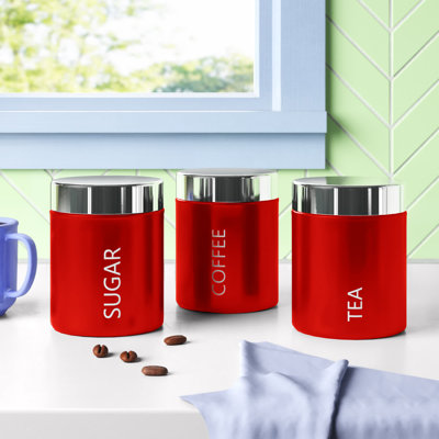 Surrett Metal Jar - Set of 3