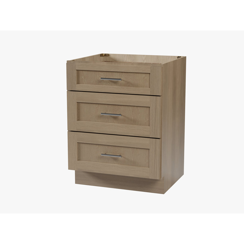 Armoire de salle de bain Disar, Satin
