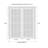 Sliding Closet Bypass Doors - ESSENTIAL 8001 - Rails Hardware Set - Wood Solid Bedroom Wardrobe Doors-111727035-111727023
