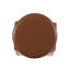 Repose-pieds de rangement rond en similicuir de 18 po Addilynne-829132621