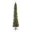 Home Heritage 9 Foot Pre-Lit Artificial Stanley Pencil Christmas Tree With Stand-1941883651-1941883774