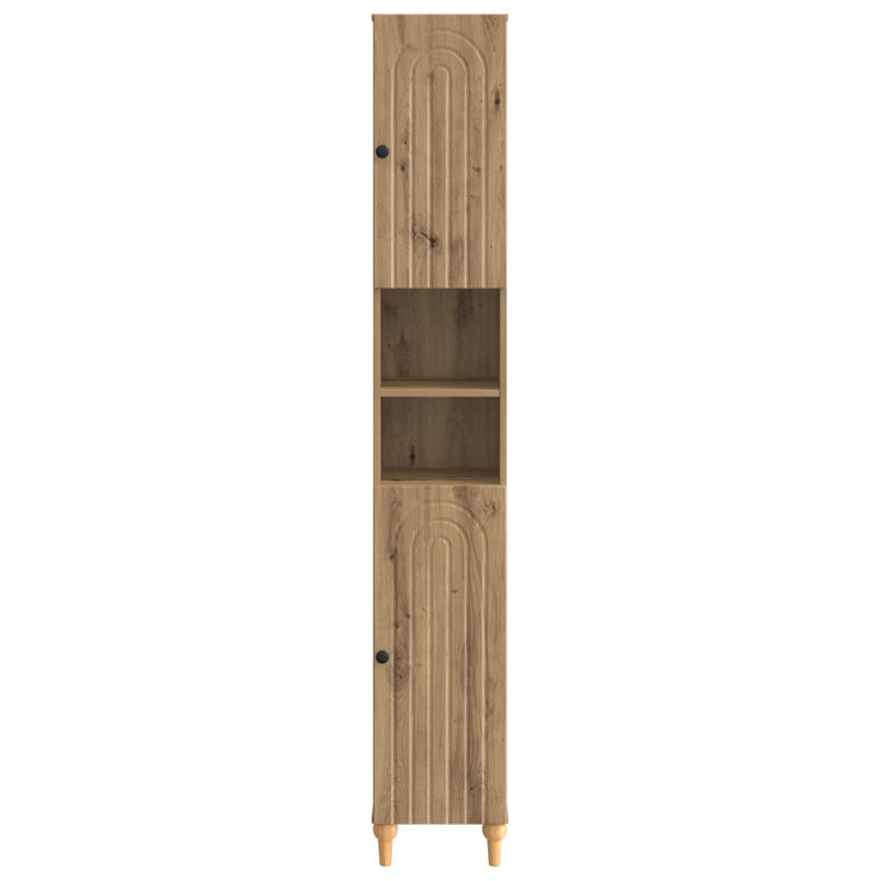 Linen Cabinet, Artisan Oak