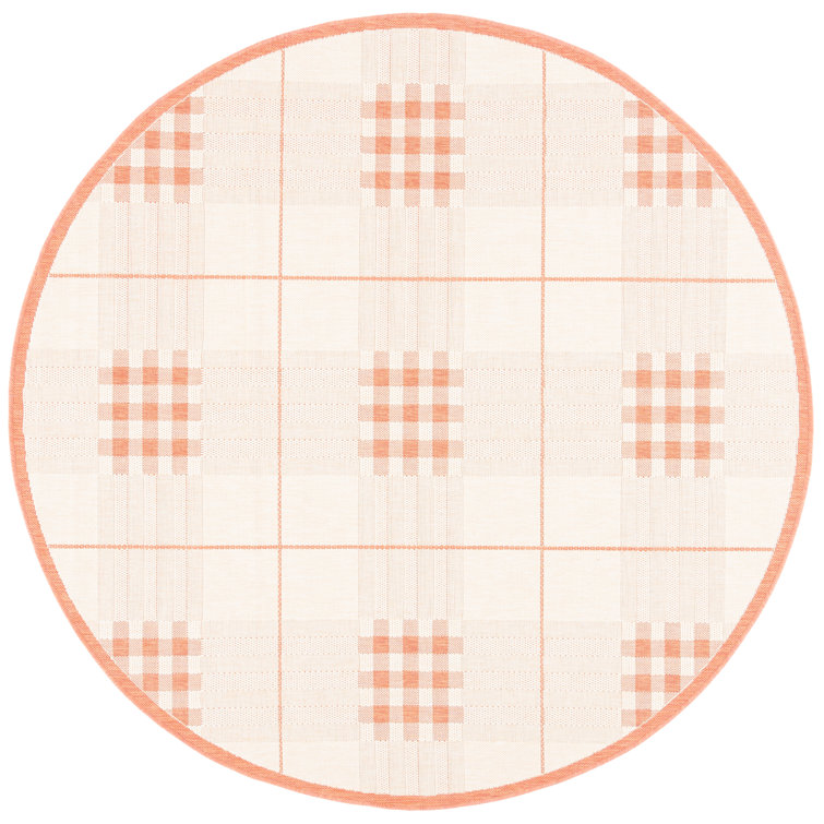 Debriana Performance Plaid Indoor/Outdoor Area Rug