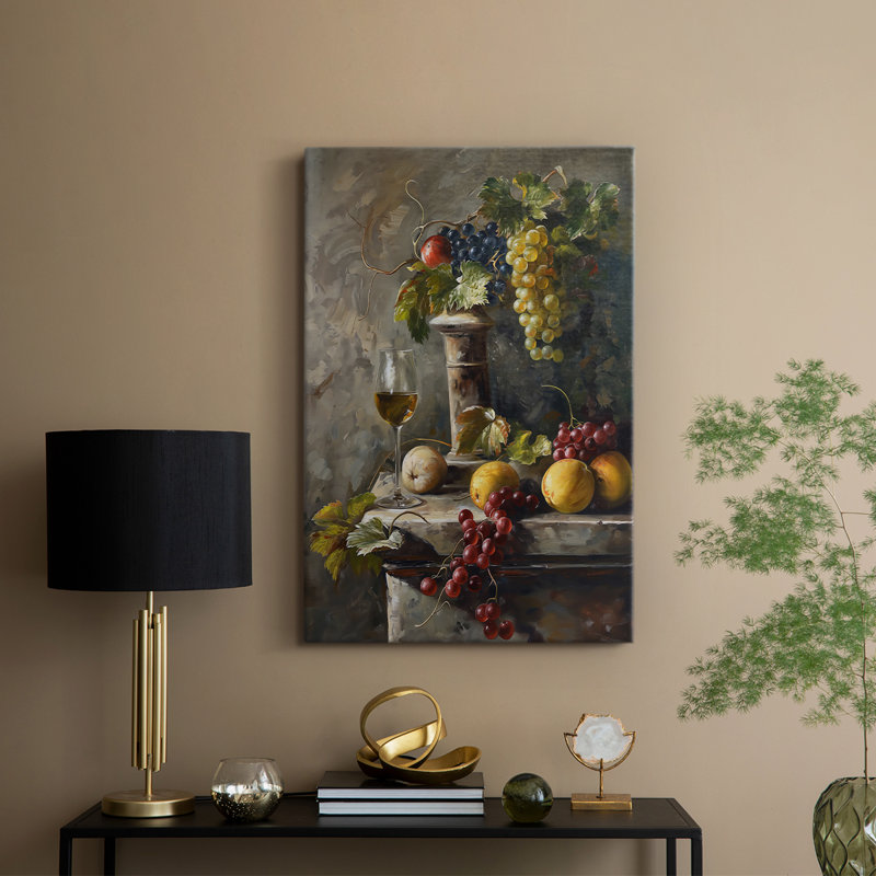 FLORAL Series DCCXXXI -Custom Wrapped Gallery Cavas, 18" H x 12" W